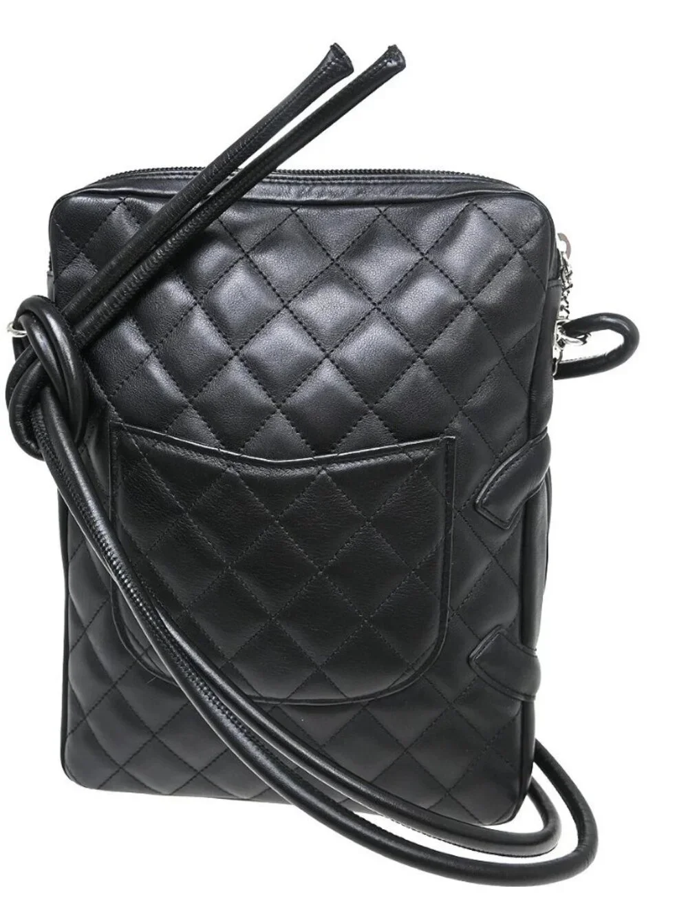Chanel Black Calfskin Cambon
